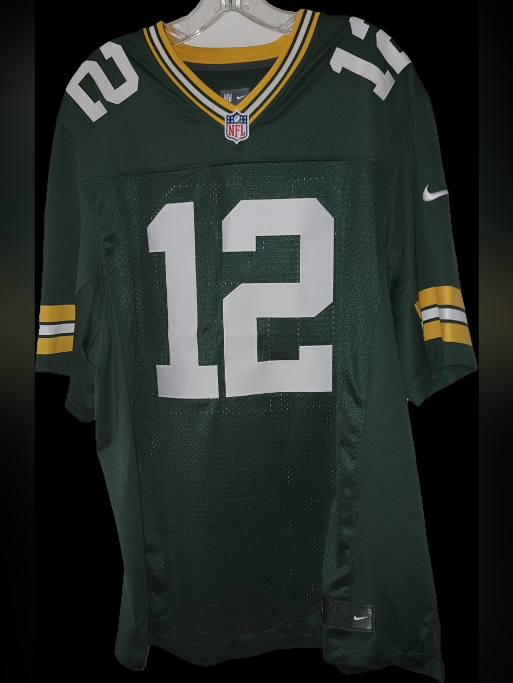 NIKE NFL Green Bay Packers Aaron Rodgers Mens Football Game Jersey Size XL NEW.